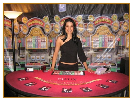 Blackjack and Poker Table Rentals